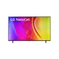 Smart TV LG 55 4K NanoCell com Inteligência Artificial 55NANO80SQA