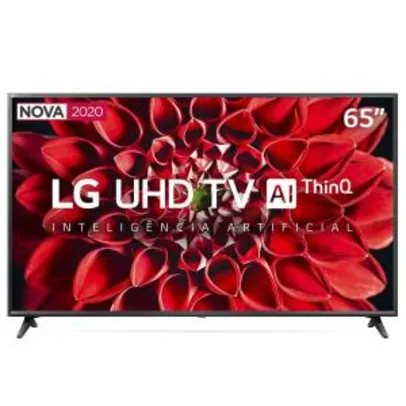 Smart TV LED 65" UHD 4K LG R$3799