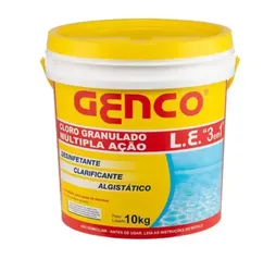 Genco Cloro Granulado Múltipla Ação 3 em 1 - 10kg