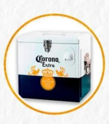 Comprando 400 reais em cervejas artesanais leve um cooler corona