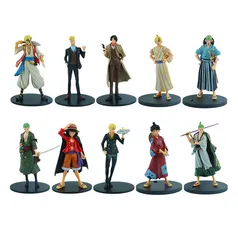 Action Figures One Piece ''Pirata Guerreiros Figuras de Ação, Monkey D Luffy, Roronoa Zoro Sanji Usopp, Brinquedos Modelo Colecionáveis''