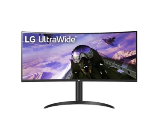 Monitor Gamer LG 34 LED Ultra Wide Curvo, 160 Hz, QHD, 1ms, HDMI/DisplayPort, 99% sRGB, FreeSync Pre