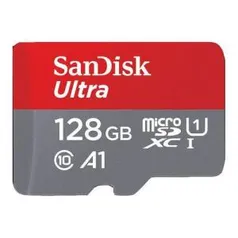 Micro Sd Sandisk Class 10 Ultra 128gb - R$113