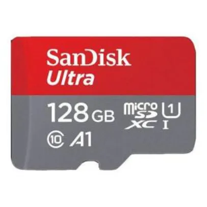 Micro Sd Sandisk Class 10 Ultra 128gb - R$113