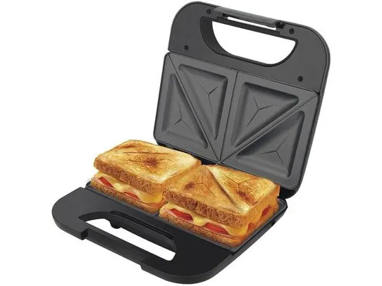 Sanduicheira Britânia Toast Preta 750W 110V