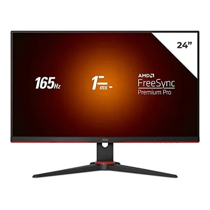 Foto do produto Monitor Gamer AOC VIPER 24 165Hz 1ms VA 24G2SE