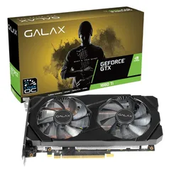 Placa de Vídeo Galax GeForce GTX 1660 TI OC 1CLICK OC 6GB GDDR6 192-bit - 60IRL7DSY91C