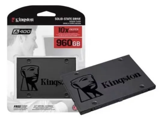 [AME R$252] SSD 960GB SATA3 SA400S37A/960GB Kingston