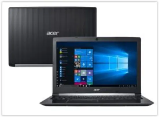 [Reembalado] Notebook Acer Aspire A515-51-58DG Intel Core I5 4GB | R$ 2700