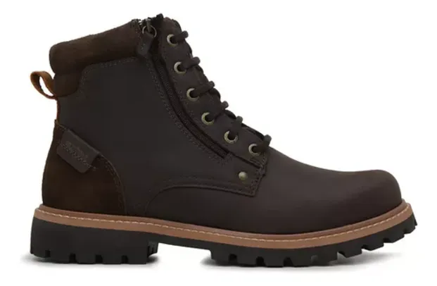 Bota Militar Cano Alto Macboot Cumaru 02 Café