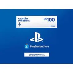 R$100 PlayStation Store - Cartão Presente Digital