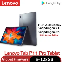 Tablete Lenovo tab P11 Pro SD 730 6gb/128gb Versão 2020