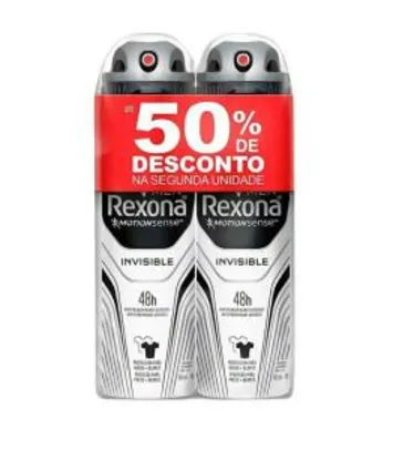 Desodorante Rexona Invisible Men R$6