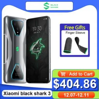 Xiaomi Black Shark 3 8GB +128 GB Versão Global | R$2.242