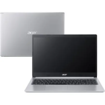 Notebook Acer 10ª Intel Core I5 8GB MX250 2GB com SSD 256GB | R$3.514