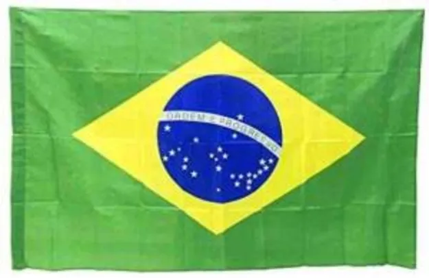 Bandeira do Brasil grande | R$10