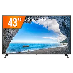 Smart TV LG 43 Led 4k Wifi Bluetooth Hdr ThinQ AI 43UQ751C0SF