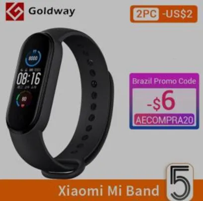 [primeira compra] Xiaomi Mi Band 5 | R$ 93