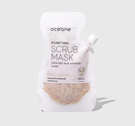 [Prime] Máscara Facial Esfoliante Purifying Scrub Mask Océane | R$15