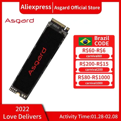 SSD Asgard AN2 NVME 500GB