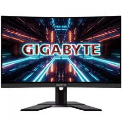 Monitor Gamer Gigabyte 27 Pol, Curvo, Full HD, 1ms, 165Hz, FreeSync, Ajustável 3 Anos de Garantia