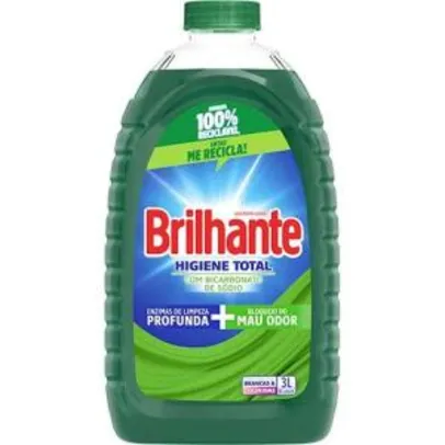 Sabão Líquido Brilhante Higiene Total 3L | R$ 10