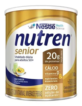 (Regional, Leve 3) Complemento Alimentar Nutren Senior Sem Sabor 740g