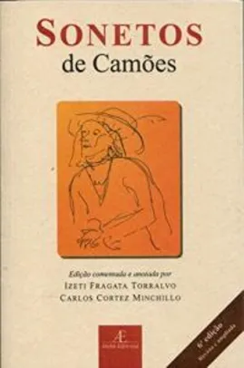 Livro: Sonetos de Camões (capa comum) – Ilustrado | R$21