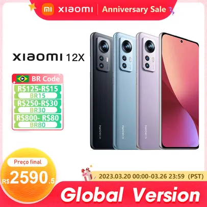 Smartphone Xiaomi mi 12x 128 gb/ 8Gb