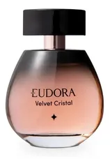 Perfume Eudora Velvet Cristal Desodorante Colônia Para Mulher - 100ml