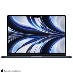 Macbook Air 13,6 Pol Apple M2 (8gb Ram 256gb Ssd) Midnight 2022