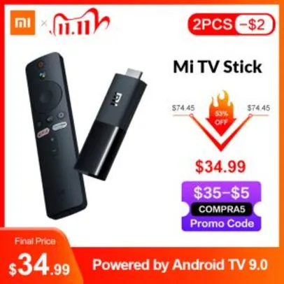 Xiaomi Mi TV Stick Versão Global | R$180