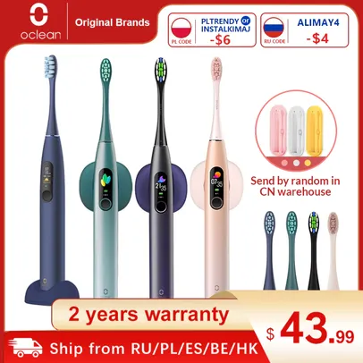 Escova de dentes elétrica Oclean Z Pro Sonic | R$210