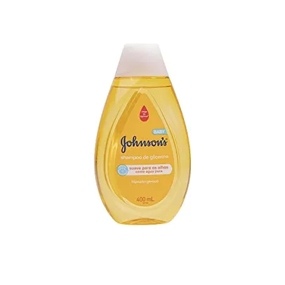 [REC] [SUPER] Shampoo Para Bebê Johnson's Baby Regular, 400ml, a embalagem pode variar