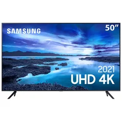 Smart TV 50" UHD 4K Samsung 50AU7700