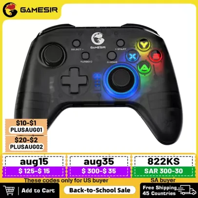 Gamesir T4 Pro 2.4ghz Wireless Controle Bluetooth / Gamepad 