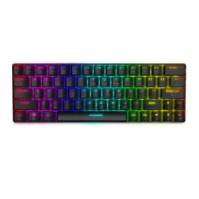 BlitzWolf® BW-KB1 Mechanical Keyboard 63 Keys bluetooth Wired Keyboard Gateron Switch RGB NKRO Type-C Gaming Keyboard