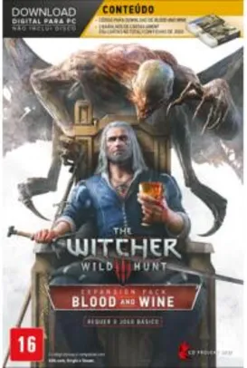 The Witcher 3 - Blood & Wine PC Mídia Física