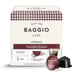 Baggio Café Cápsulas De Café Aroma Chocolate Trufado Compatível Com Máquinas Dolce Gusto Contém 10 Cápsulas