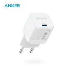 Carregador de usb c rápido de anker 20w com plugue dobrável iphone 12/12 mini/12 