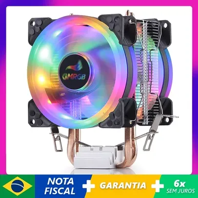 Ventilador de refrigeração eficiente cpu cooler 3pin para intel 1150 1151 1155 1156 775 1200 amd am3