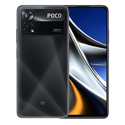 Smartphone Xiaomi POCO X4 Pro 5G + Fones de ouvido, Telefone Celular de 8+256 GB 