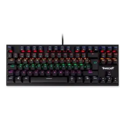 Teclado Mecanico TGT Scar Rainbow RGB, TGT-SCA-01 | R$ 190