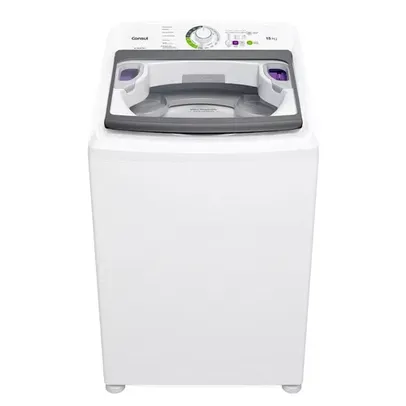 [Cashback R$300] Máquina de Lavar Consul 15 kg Branca com Lavagem Econômica e Ciclo Edredom- CWH15AB