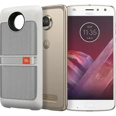 [Cartão Americanas ou Submarino] Smartphone Motorola Moto Z2 Play - Sound Edition -  Dual Chip 64GB Câmera 12MP - Ouro - R$1493