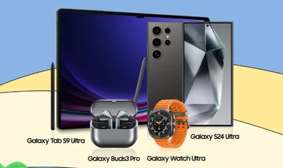 [Members] Sorte Na Mão Bilhete Campeão -Sorteio Serão 4 prêmios:Galaxy Tab S9 Ultra, Galaxy S24 Ultra, Galaxy Watch Ultra, Galaxy Buds3Pro