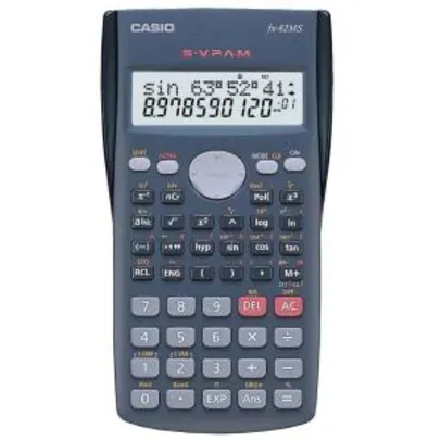 Calculadora Cientifica Casio FX-82MS Preta | R$43