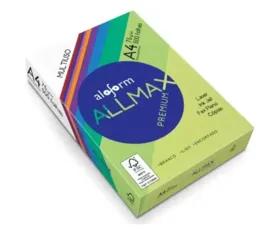 Papel A4 All Max Resma Sulfite C/ 500 Folhas Sulfite Premium 