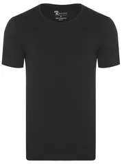 Camiseta de algodão masculina slim fit em várias cores