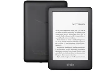 Amazon Kindle 10ª Geração com 6", 8GB com Iluminação, Preto 
